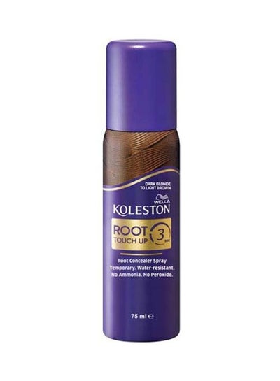 Buy Koleston Root Touch Up Spray Dark Blonde to Light Brown 75ml in UAE