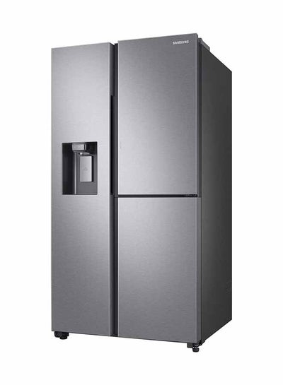 Buy Side By Side Refrigerator, 28.5 Cu.ft, Mono Cooling, Metal Cooling Door, SpaceMax Technology RS80T5190SLC Ez Clean Steel in Saudi Arabia