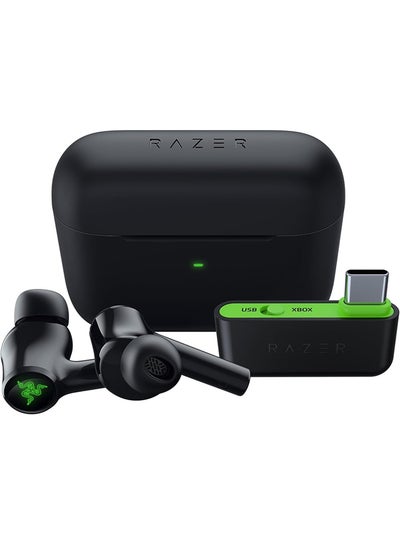 Buy Razer Hammerhead HyperSpeed Wireless (Xbox Licensed) Gaming Earbuds for Xbox, PS5, PC, Mobile: ANC, ENC, Mic - Bluetooth 5.2, RGB Chroma, 30 Hr Battery in UAE