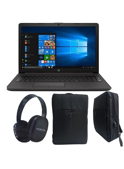 Buy Newest HP 255 G8 Business Laptop, AMD Ryze5 5500U Processor|8GB DDR4 SDRAM|512GB SSD|15.6 FHD Display|AMD Radeon Graphics|Windows-11 Free BT Headphone+Bag English Jet Black in UAE