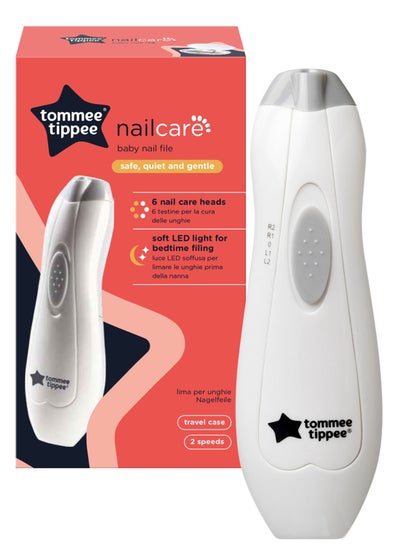 Buy Electric Baby And Toddler Nail File Trimmer For 0 Months+ White in Saudi Arabia