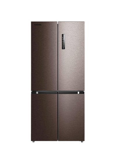 اشتري Side By Side French Door Refrigerator GR-RF610WE-PMU(37) Satin Grey في السعودية