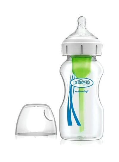 اشتري 9 Oz/270 Ml Glass W-N Anti-Colic Options+ Bottle, 1-Pack في الامارات