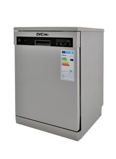 Buy Dishwasher Steel With 6 Programs And 14 Places 266 kW GVDS-1501 Silver in Saudi Arabia