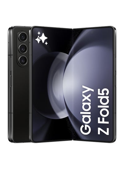 Buy Galaxy Z Fold 5 Dual SIM Phantom Black 12GB RAM 256GB 5G - Middle East Version in UAE