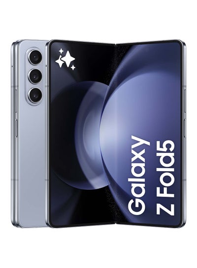Buy Galaxy Z Fold 5 Dual SIM Blue 12GB RAM 512GB 5G - Middle East Version in Egypt
