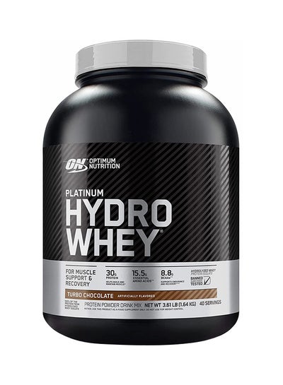 اشتري Platinum HydroWhey Turbo Chocolate 3.6 lbs-1.64 KG في الامارات