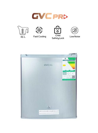 Buy Single Door Refrigerator GVRF-65-S Silver in Saudi Arabia