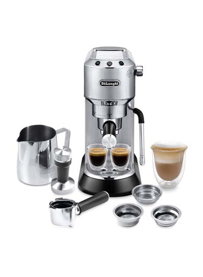 Buy Dedica Arte Espresso Machine, 15 Bar, 1.1 L 1350 W EC885.M Sliver in UAE