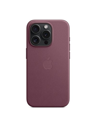 Buy iPhone 15 Pro FineWoven Case with MagSafe - Mulberry in UAE