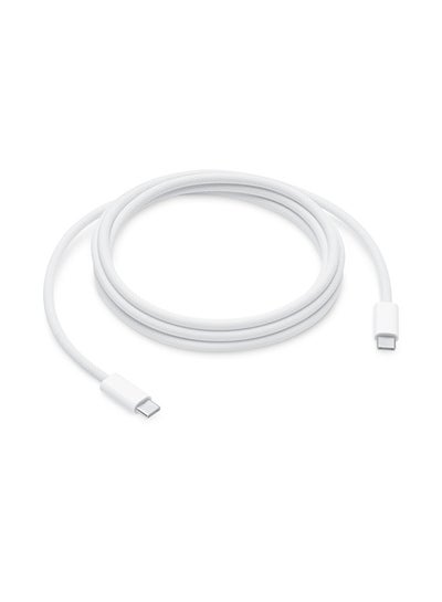 Buy 240W USB-C Charge Cable (2 m) White in Saudi Arabia