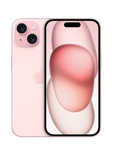 اشتري iPhone 15 Physical Dual Sim 128GB Pink 5G Without FaceTime في السعودية