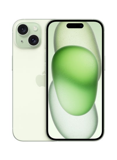 Buy iPhone 15 Physical Dual Sim 256GB Green 5G Without FaceTime in UAE