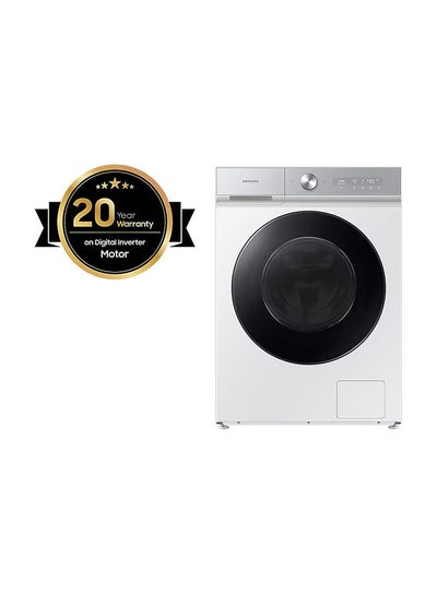 Buy Front Load Washer Dryer Combo With AI Ecobubble And AI Wash 11.5 kg WD11BB904DGHGU-R White in UAE