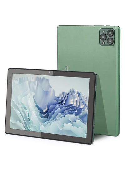 اشتري 10 Inch Smart Android Tablet PC WVGA IPS Display Face Unlock Kids Tab Dual SIM 5G LTE WiFi Zoom And Tiktok Supported With Bluetooth Keyboard Plus Magnetic Protective Case في الامارات
