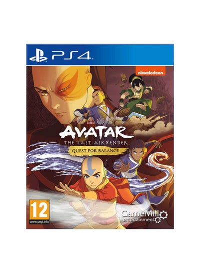 Buy Avatar The Last Airbender Quest for Balance PEGI PS4 - PlayStation 4 (PS4) in UAE