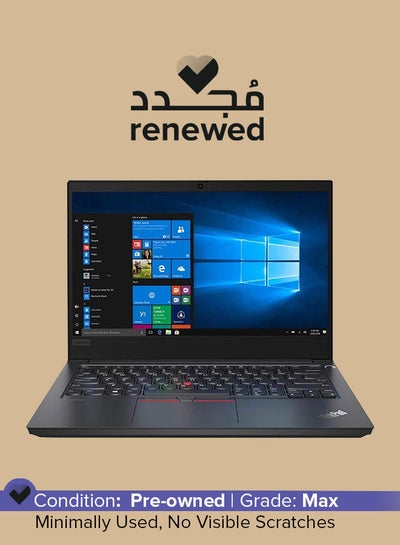 Buy Renewed - ThinkPad E14 Laptop With 14-Inch FHD Display,Intel Core i5-10th Gen Processor/8GB DDR4 RAM/256GB SSD/Windows 10 Pro English Black in UAE