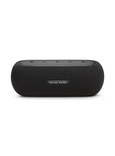 Buy Luna Elegant Portable Bluetooth Speaker With 12 Hours Of Playtime Black in UAE