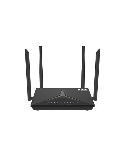 Buy AC1200 MU-MIMO Gigabit Router Black in UAE