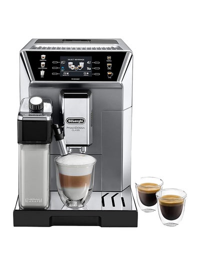 Buy Prima Donna Class,Fully Automatic Bean to Cup Espresso and Cappuccino Coffee Machine, Integrated Grinder, Exclusive Milk Beverage Technology 360.0 kg 1450.0 W ECAM 550.85MS Silver in UAE