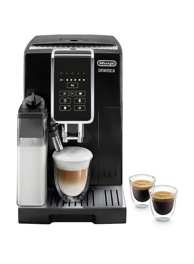 Buy Dinamica, Fully-Automatic Bean to Cup Espresso and Cappuccino Coffee Machine, Cappuccino, Espresso 1 L 1450 W ECAM 350.50.B Black in UAE