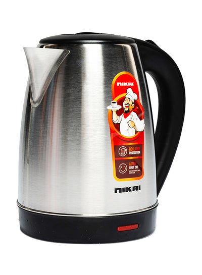 Buy Cordless Electric Kettle 1.7 L 1540 W NK420AX Silver in Saudi Arabia