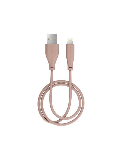 Buy Charging Cable 1m USB A-lightning Blush Pink in Egypt