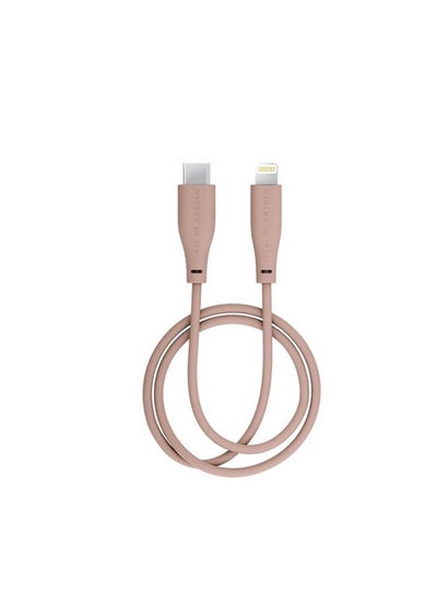 Buy Charging Cable 1m USB C-lightning Blush Pink in Egypt