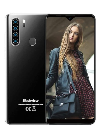 Buy A80 Plus 4G Mobile Phone, 6.49 inch HD+ Screen, Helio P22 4GB+64GB, Four Rear Camera, 4680mAh Battery Fast Charge, 8.8mm Thickness, Android 10 DUAL SIM Smartphone, Type-C, NFC in Egypt