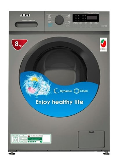 Buy Front Load Washer 8.0 kg WMMA-SFL84VBS Silver in UAE