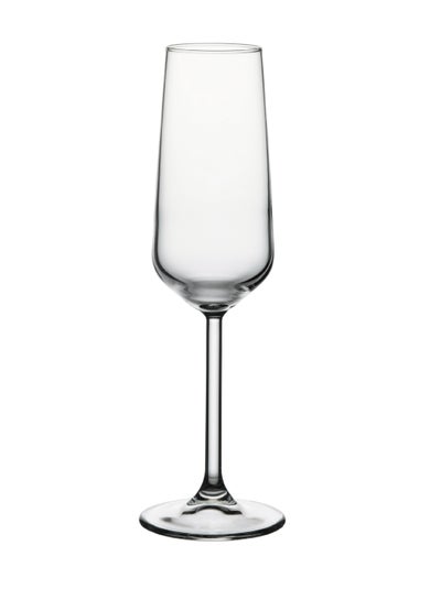 اشتري 6-Piece Allegra Champagne Flute 195 ml Clear في الامارات