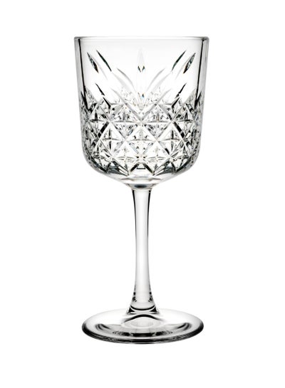 Buy 4-Piece Timeless Wine Glass Set 330 ml Clear in UAE