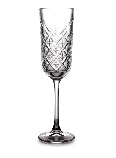 اشتري 4-Piece Timeless Champagne Flute 175 ml Clear في الامارات