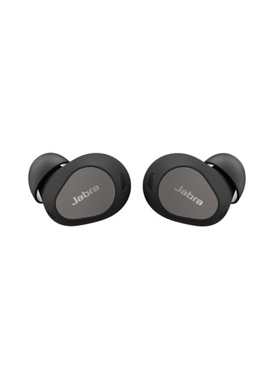 اشتري Elite 10 True – Advanced Active Noise Cancelling Earbuds With Next-Level Dolby Atmos Surround Sound –All-Day Comfort, Multipoint Bluetooth, Wireless Charging Titanium Black في الامارات