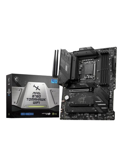 Buy MAG B760 Tomahawk WiFi Gaming Motherboard (Supports 12th/13th Gen Intel Processors, LGA 1700, DDR5, PCIe 5.0, M.2, 2.5Gbps LAN, USB 3.2 Gen2, Wi-Fi 6E, ATX) in Saudi Arabia