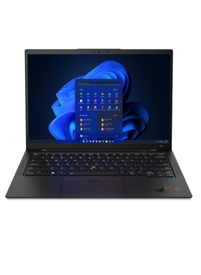 اشتري ThinkPad X1 Carbon Gen 11 Laptop, 14 Inch WUXGA IPS Display, Intel Core i7-1365U vPro Processor, 16GB RAM, 1TB SSD, Intel Iris Xe Graphics, Backlit, Win 11 Pro English Black في الامارات