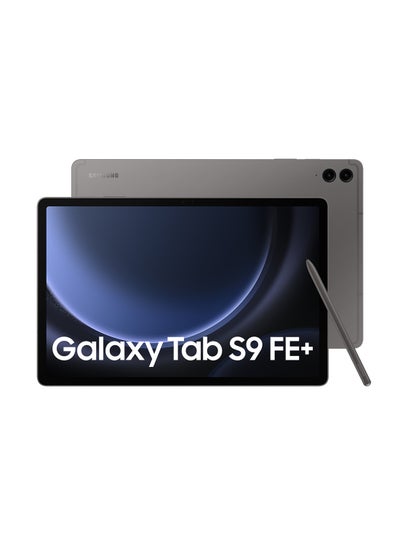 Buy Galaxy Tab S9 FE Plus Gray 12GB RAM 256GB Wifi - Middle East Version in Saudi Arabia