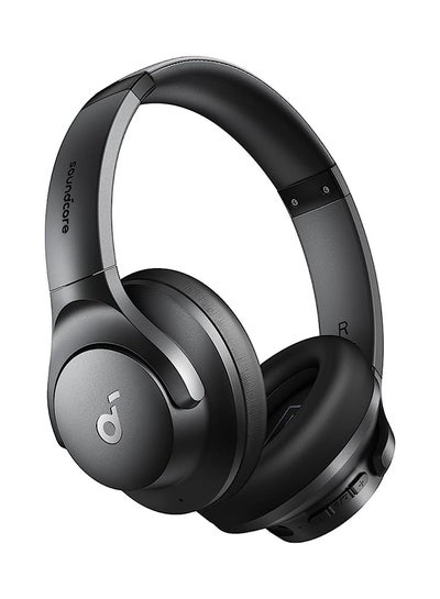 Buy Q20i Hybrid Active Noise Cancelling Headphones, Wireless Over-Ear Bluetooth, 40H Long ANC Playtime Black in Egypt