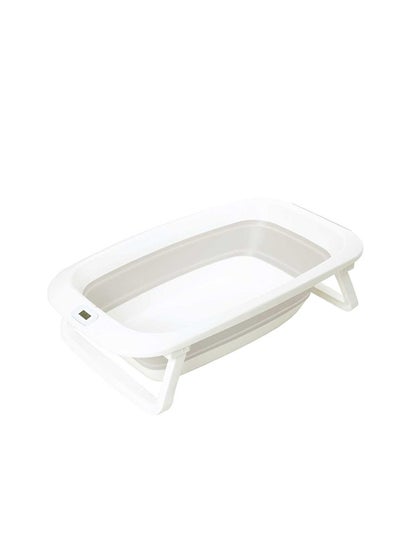 Buy Cloud Silicone Folding Bath Tub - Grey in UAE