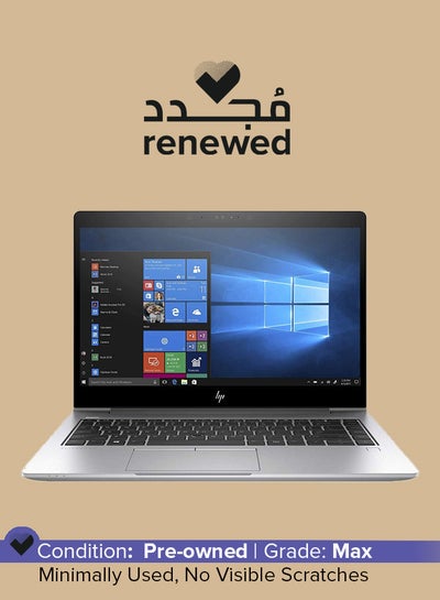 Buy Renewed - Elitebook 840 G5 (2019) Laptop With 14-Inch Display, Intel Core i5 8250U Processor/8th Gen/8GB RAM/256GB SSD/Integrated Graphics English Silver in UAE