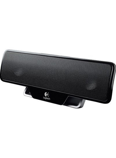 Buy Z205 Portable Computer Speaker - Total output 6W - Lightweight, Clip-On Speaker Attaches Easily To Laptop Or Netbook - Black in Egypt
