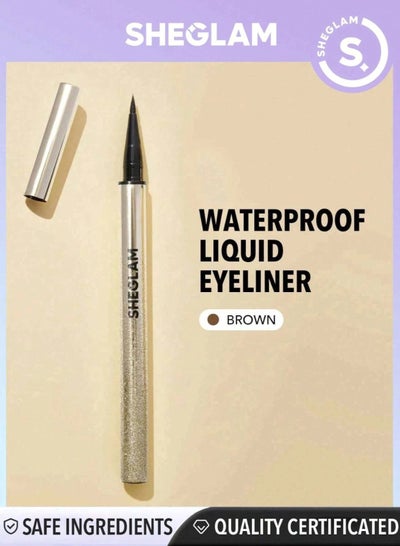 Buy Line Define Waterproof Liquid Eyeliner 05Ml Brown in UAE