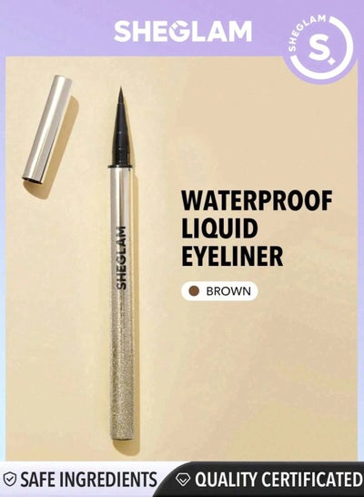 اشتري Line Define Waterproof Liquid Eyeliner 05Ml Brown في الامارات