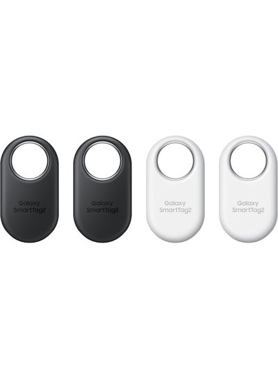 Buy Samsung SmartTag2-4 Packs (2X Black, 2X White) Black/White in Egypt