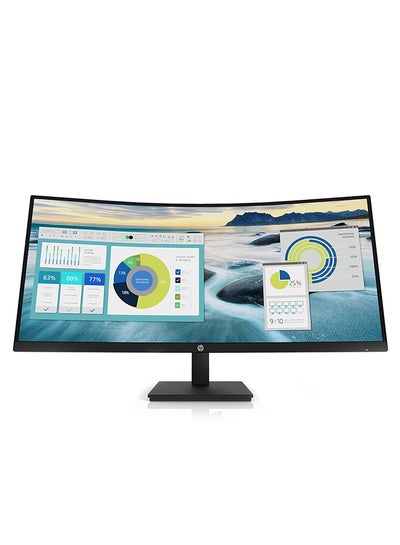 Buy P34HC G4 34"LED DIAGONAL WQHD USB-C CURVED MONITOR,DE 86,36 CM DE DIAGONALE,21Y56AS Black in UAE