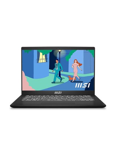 Buy Modern Laptop  With 14-inch FHD (1920x1080) Display, Core i3 1215U Processor/ 8GB RAM/256GB SSD/Windows 11 Home/Intel UHD Graphics/ English/Arabic Black in Saudi Arabia