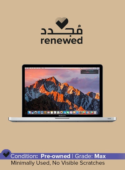 Buy Renewed - Macbook Pro A1502 (2015) Laptop With 13.3-Inch Display, Intel Core i5 Processor/5th Gen/8GB RAM/128GB SSD/1.5GB Intel Iris Graphics English Silver in Saudi Arabia