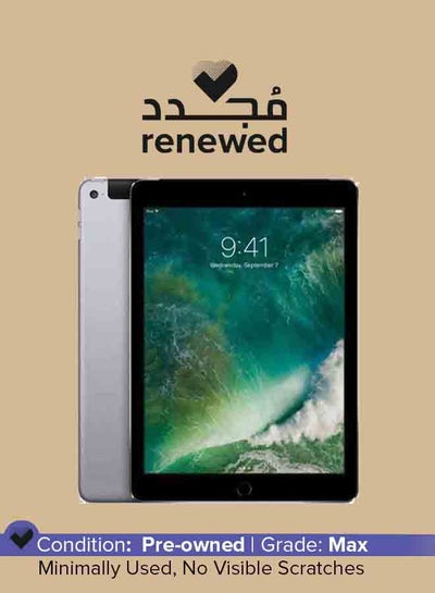 Buy Renewed - iPad Air 2 2nd Genenration 9.7 Inch, 64GB,wifi Space Gray with Face Time in UAE