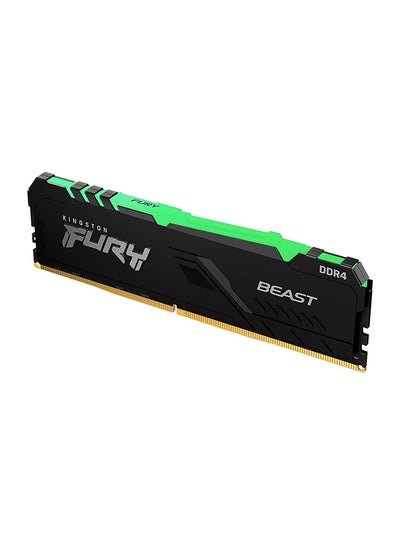 اشتري ذاكرة سطح المكتب Fury Beast RGB 8 جيجا DDR4، 3200 ميجا هرتز، غير مزودة بنظام تصحيح الأخطاء (ECC)، CL16، 288 Pin، DIMM في الامارات