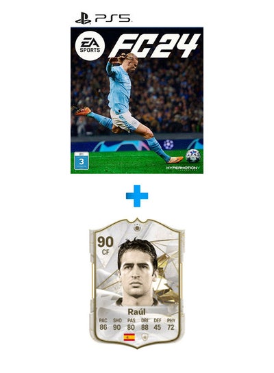 اشتري بطاقة Fc 24 Sports Playstation 5 مع Egygamer Raul Fc 24 Card Portrait في مصر